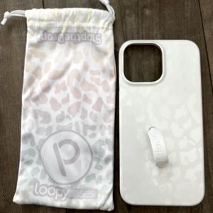 Loopy Case - iPhone 13 Pro Max (6.7" Screen) Opal Leopard Iridescent Edition
